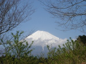 ジーンズと富士山