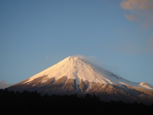 富士山とジーンズ